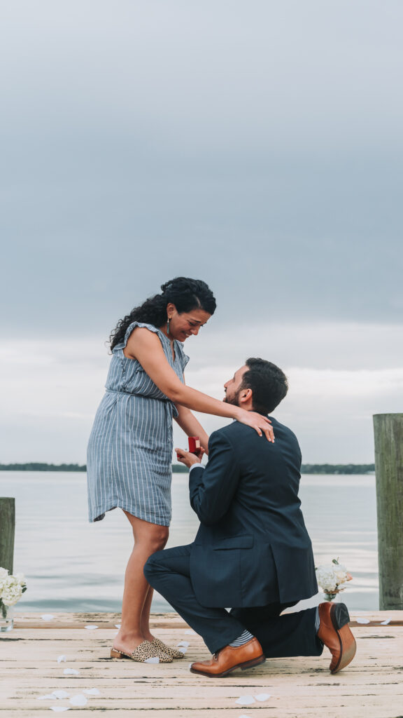 Mary & Mark's Surprise Proposal Engagement Session | The Lemon Orchard Venue On The Lake | Tampa Engagement Photographer